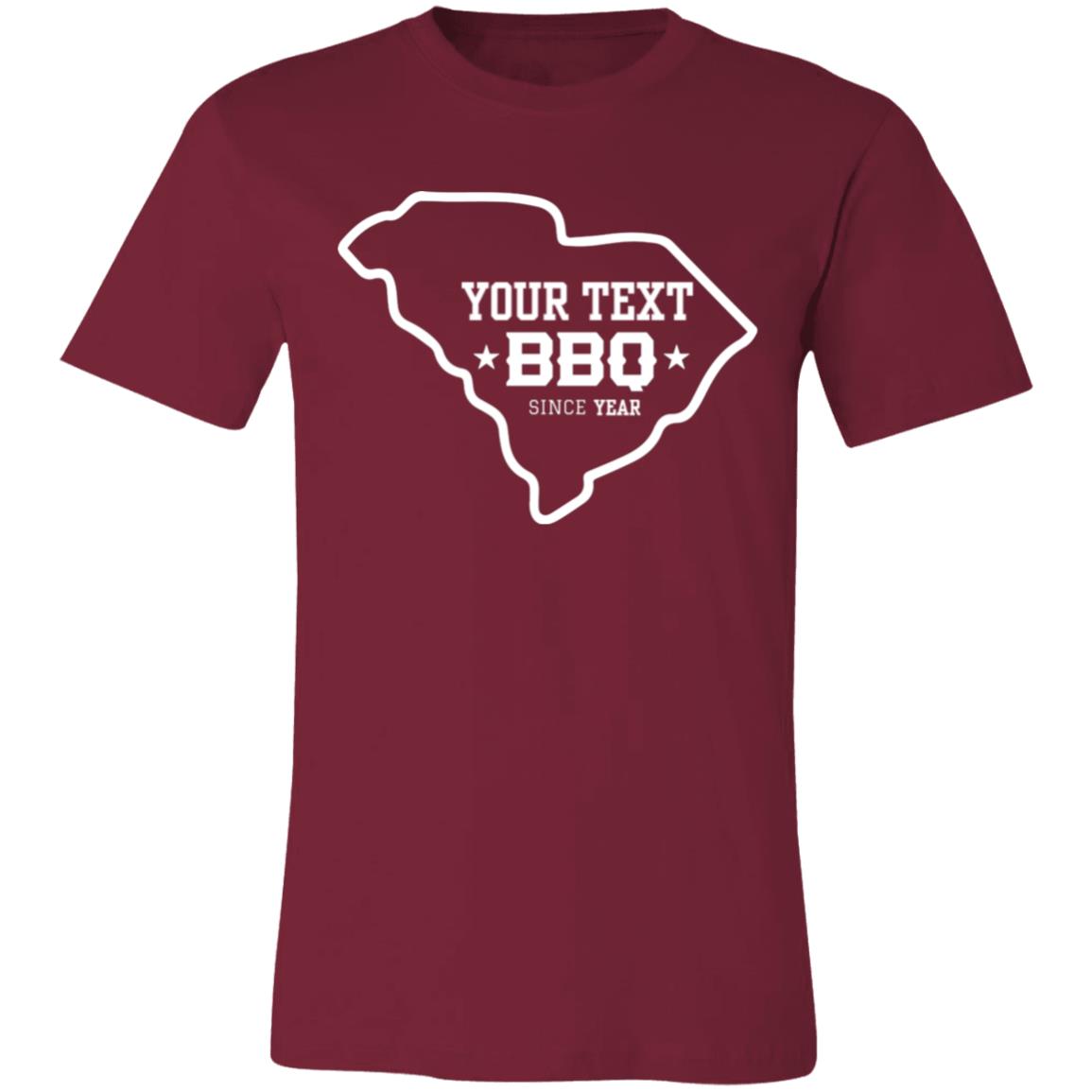 South Carolina Personalized BBQ Tee