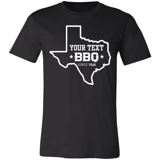 Texas Personalized BBQ Tee