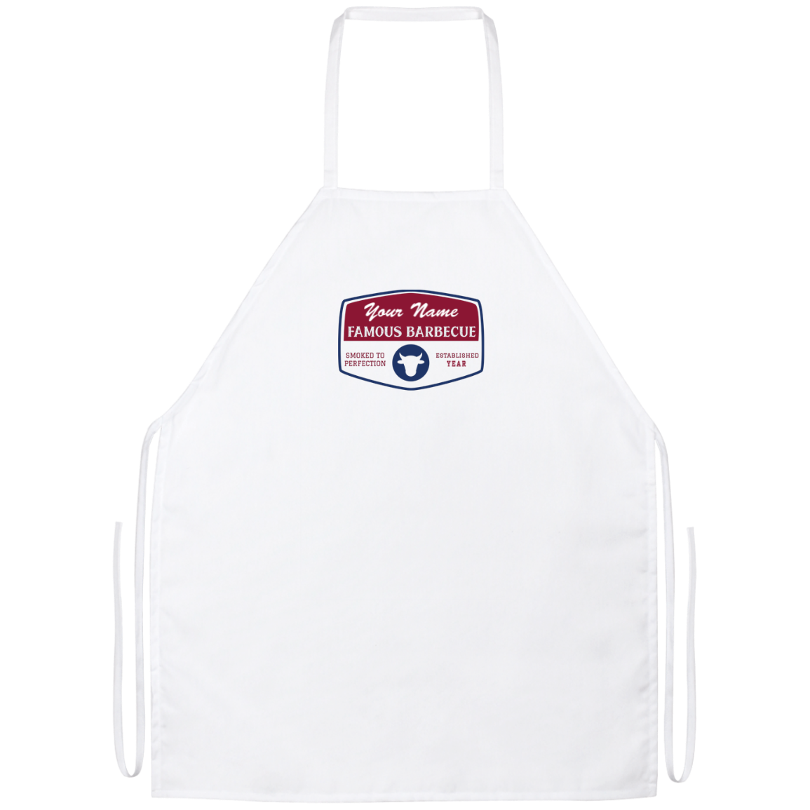 Red, White, and Blue BBQ Apron