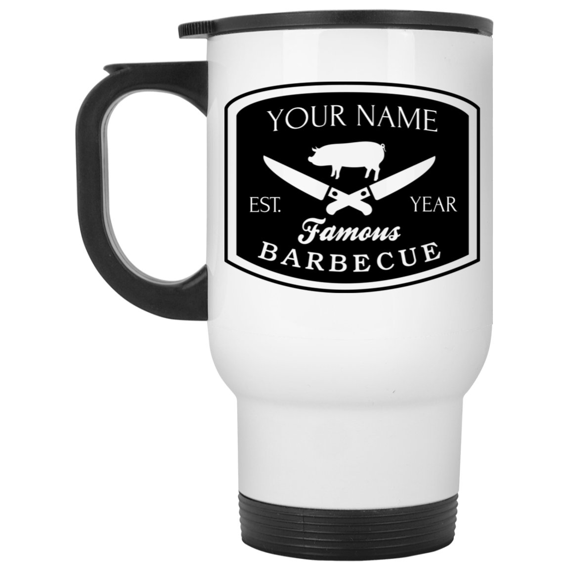 Famous BBQ Travel Mug